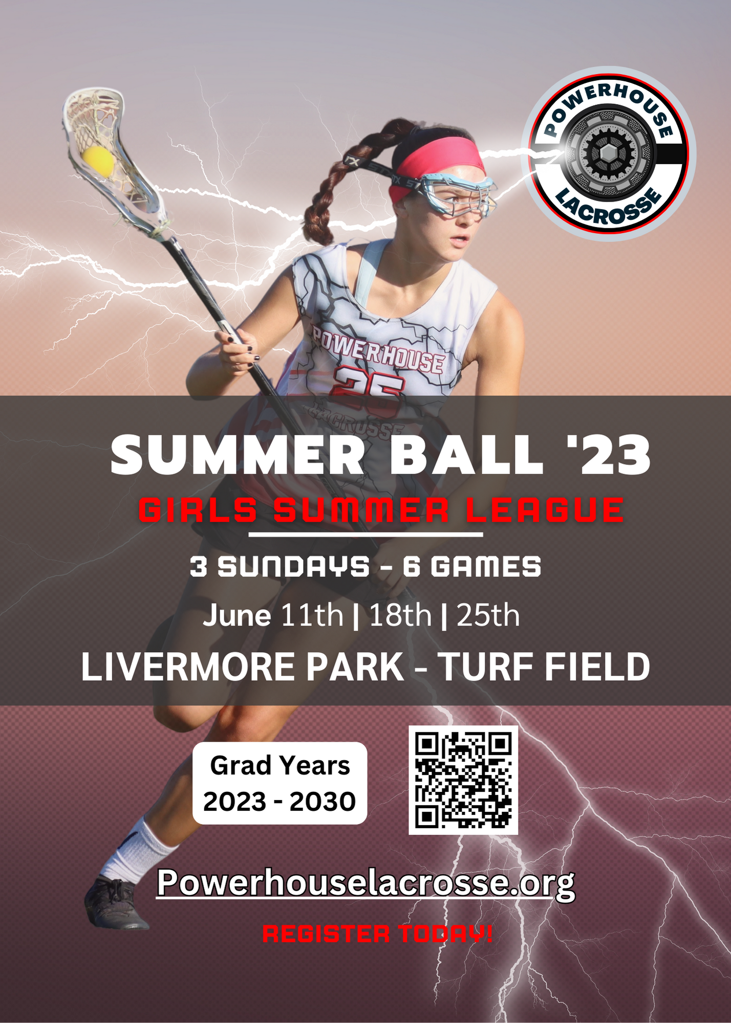 Powerhouse Summer Ball '23 Flyer (Newsletter) (5 × 7 in)